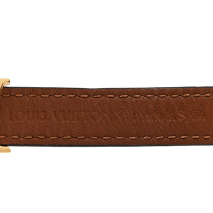 Louis Vuitton Calfskin Iconic Bracelet Black 4 of 6