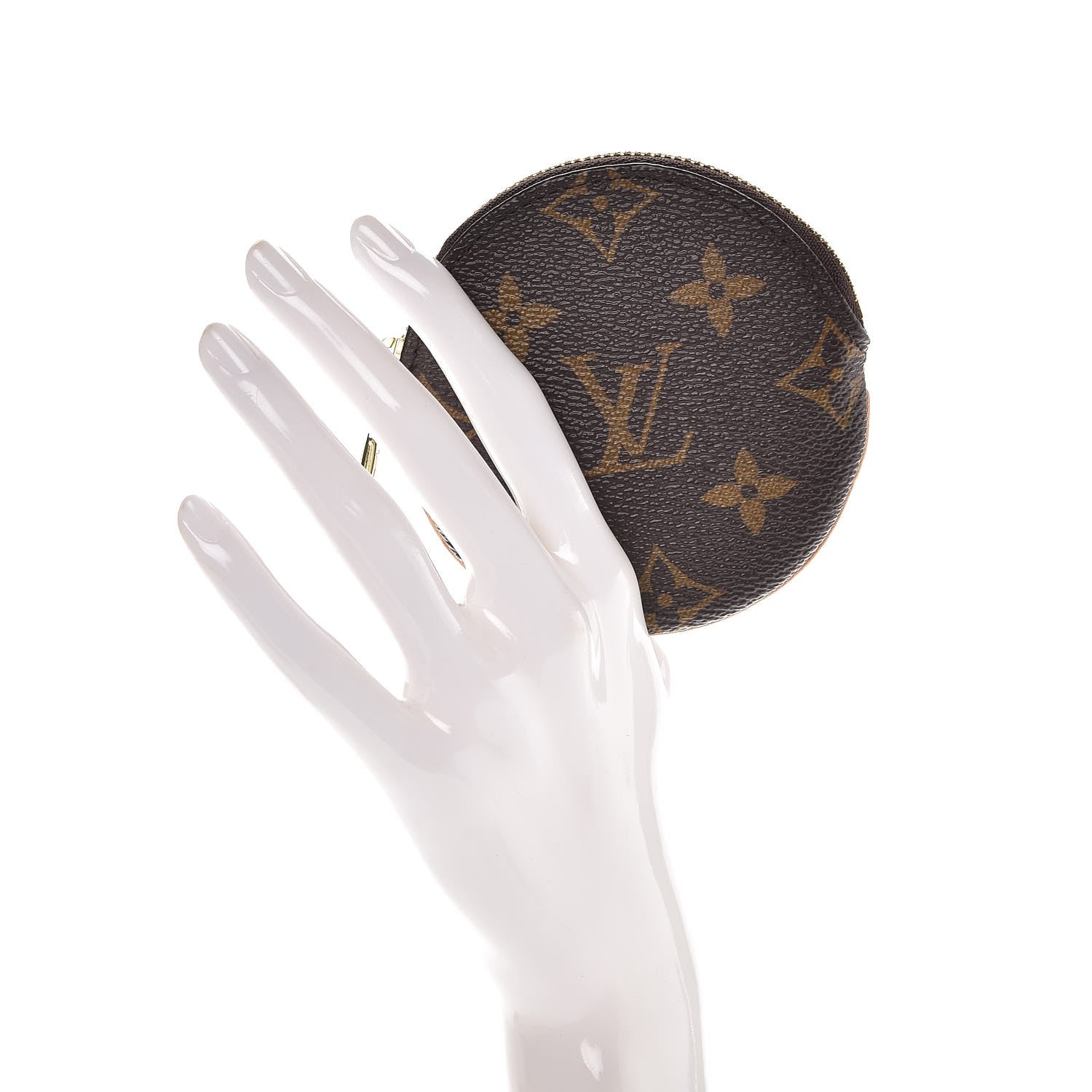 Louis Vuitton Monogram Round Coin Purse 2 of 7