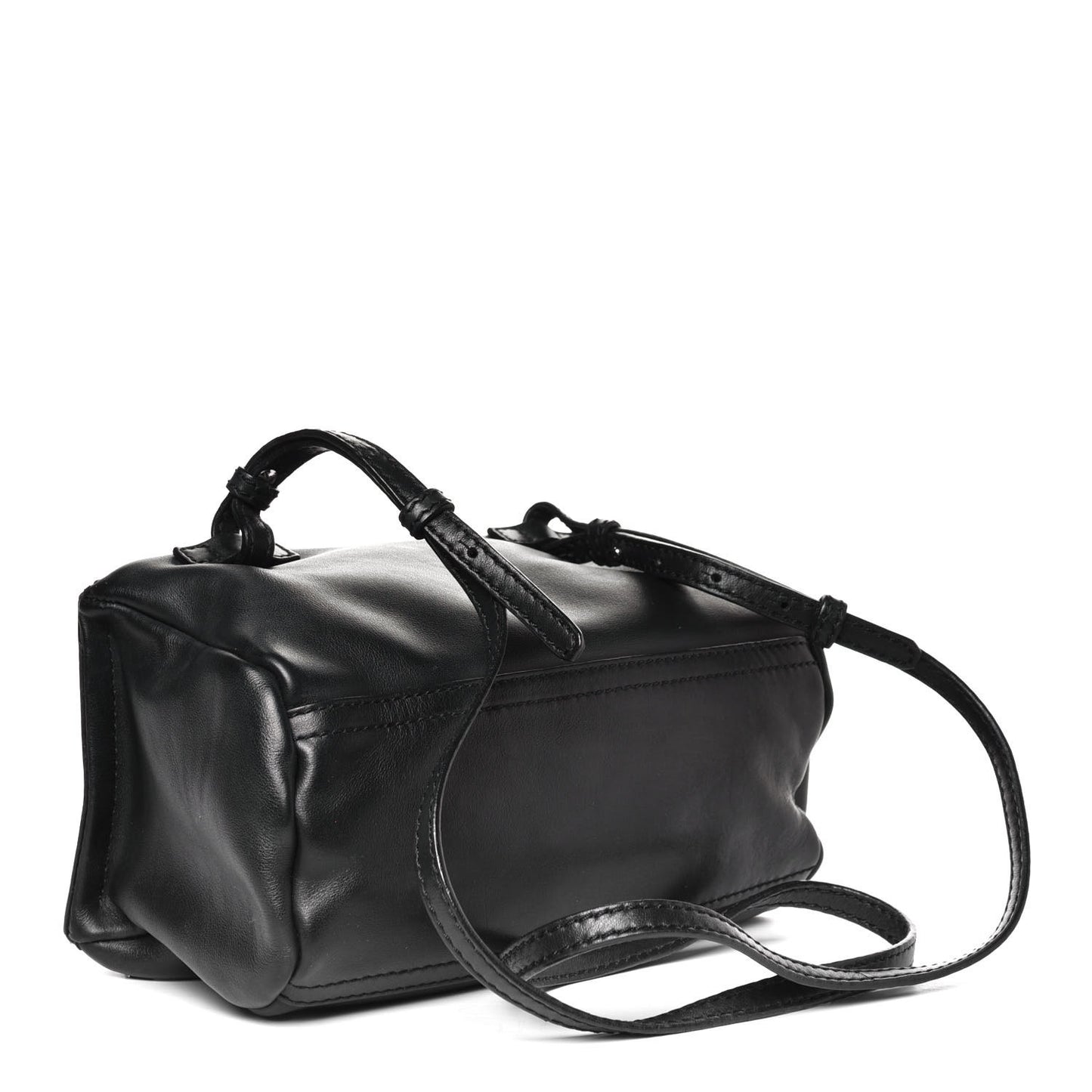Calfskin Cross Mini Chain Pandora Black