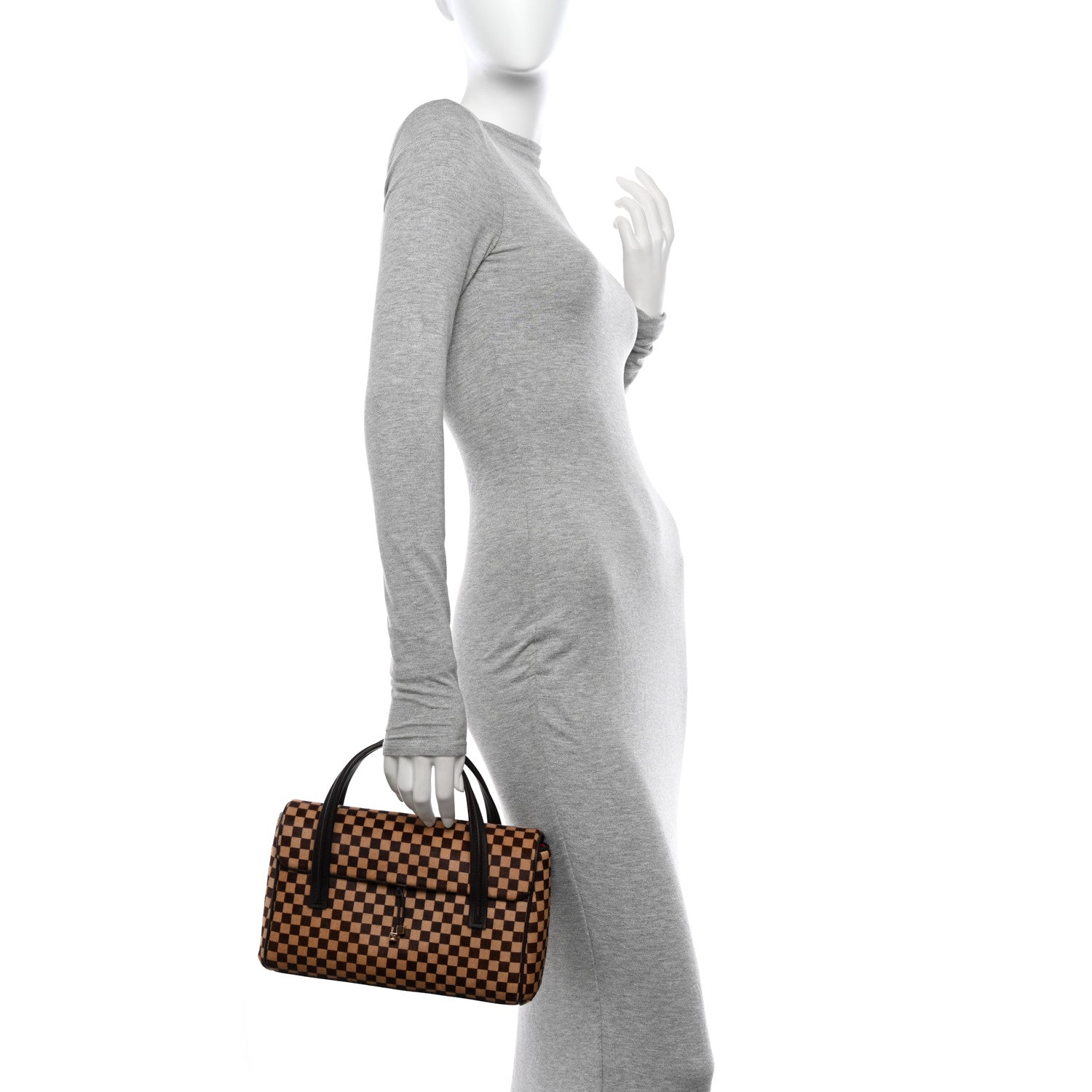 Louis Vuitton Damier Calf Hair Sauvage Lionne 2 of 11