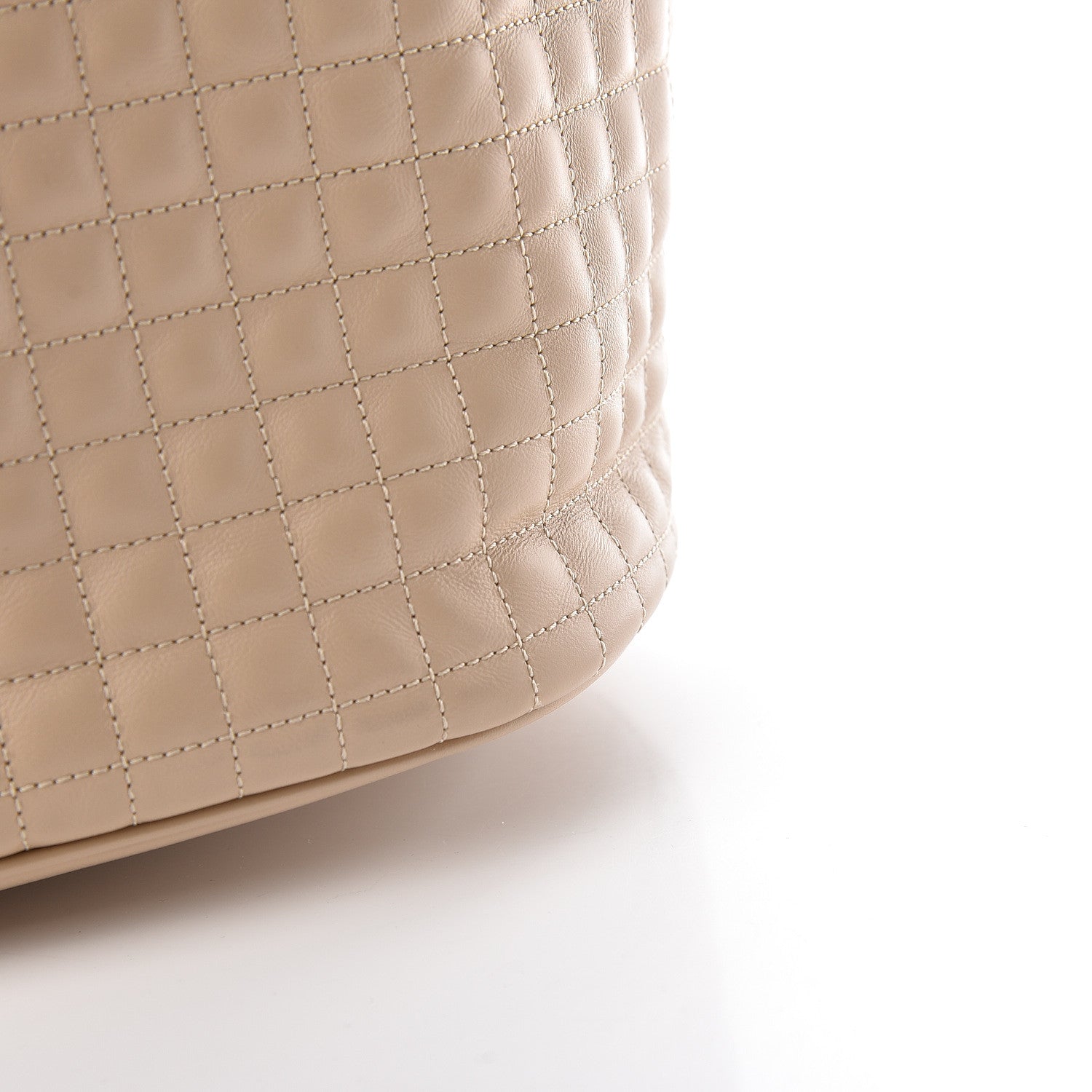 Celine Calfskin Quilted Small C Backpack Nude 10 of 13