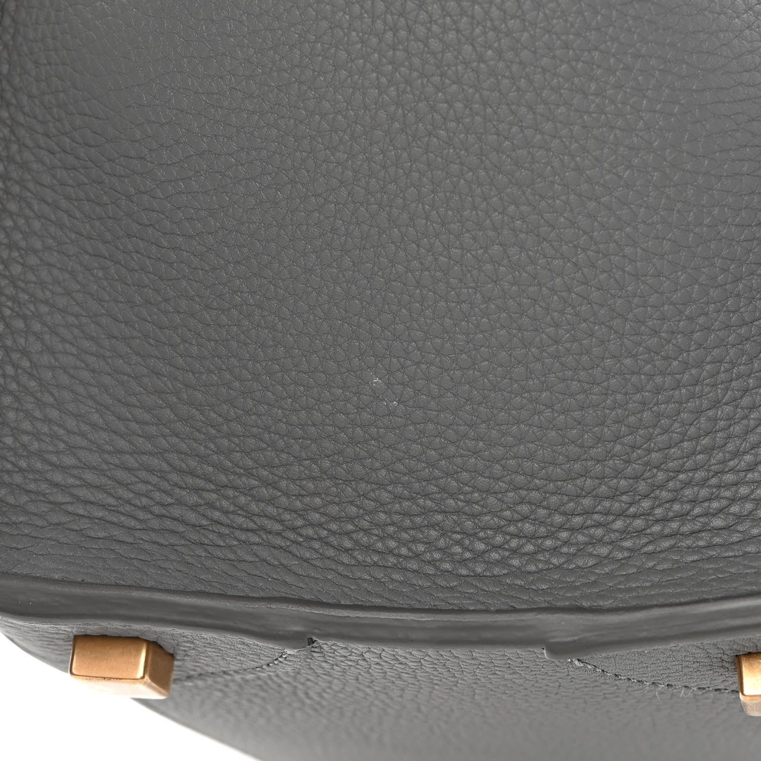 Celine Baby Drummed Calfskin Micro Luggage Kohl 12 of 12