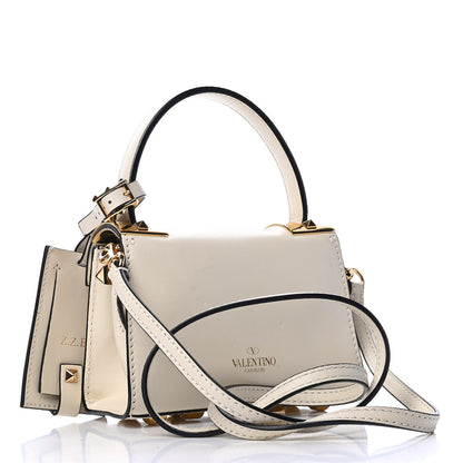 Valentino Garavani Vitello Mini My Rockstud Frame Bag Light Ivory 2 of 5