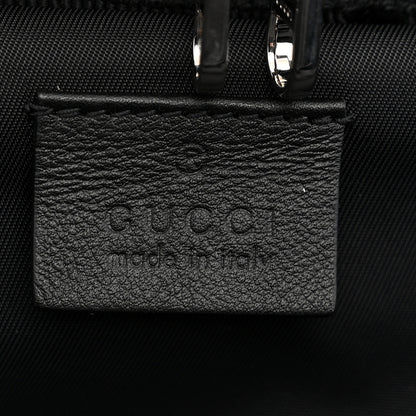 Gucci GG Supreme Monogram Gran Turismo Suitcase Black Grey 5 of 12