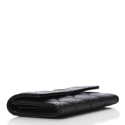 Chanel Caviar Quilted Flap Card Holder Black 6 of 25