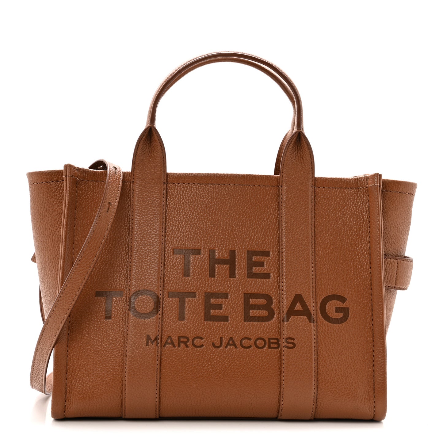 Grained Calfskin Medium The Tote Bag Argan Oil