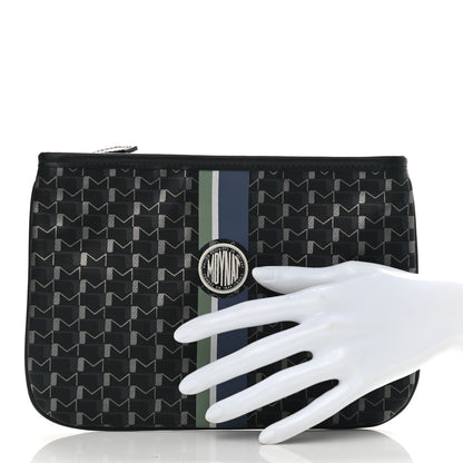 Moynat Toile 1920 Oh! Trousse Pm Pouch Carbon Silver 2 of 7