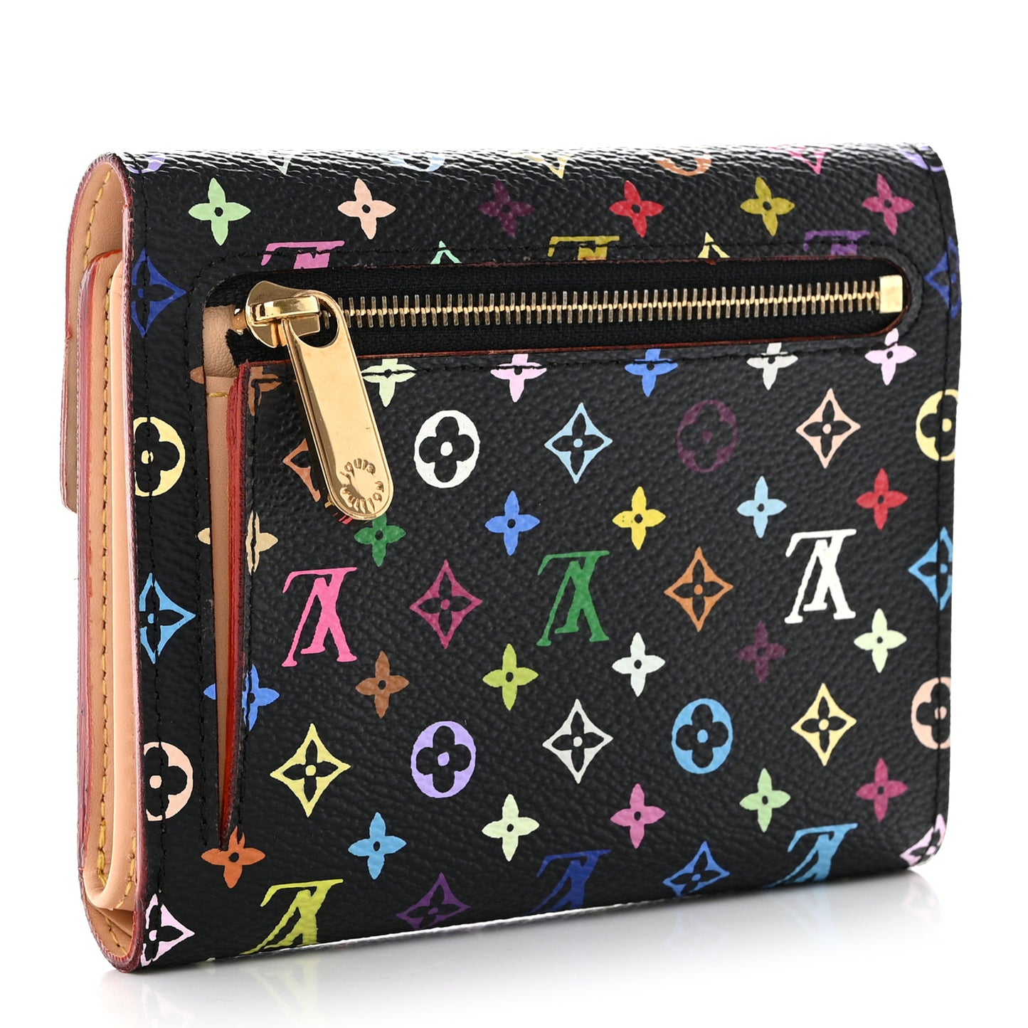 Monogram Multicolor Koala Wallet Black