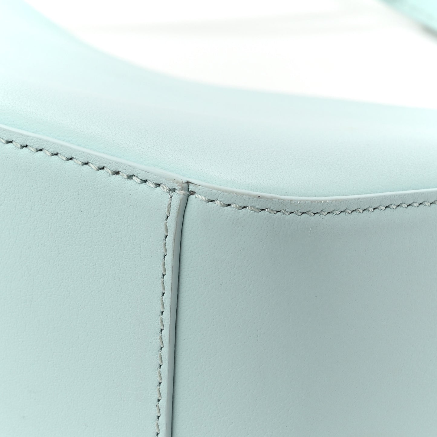 Calfskin Mini Hammock Hobo Soft Blue Iceberg