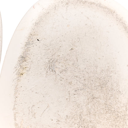 Chanel Patent Quilted CC Turnlock Sandals 40.5 White 10 of 14