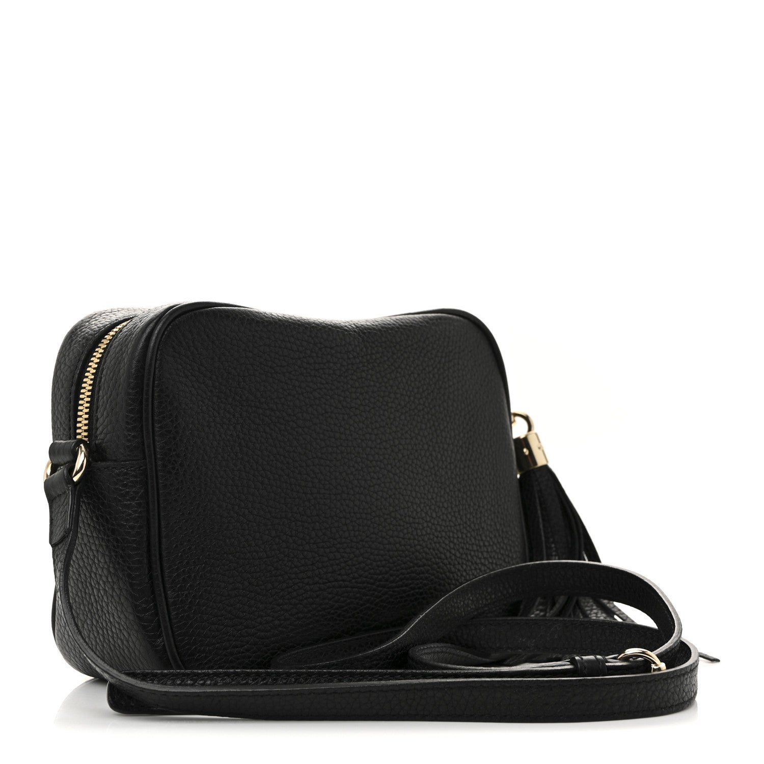 Gucci Pebbled Calfskin Small Soho Disco Bag Black 3 of 11