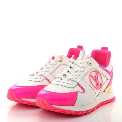 Louis Vuitton Calfskin Run Away Sneakers 36 Rose 3 of 10