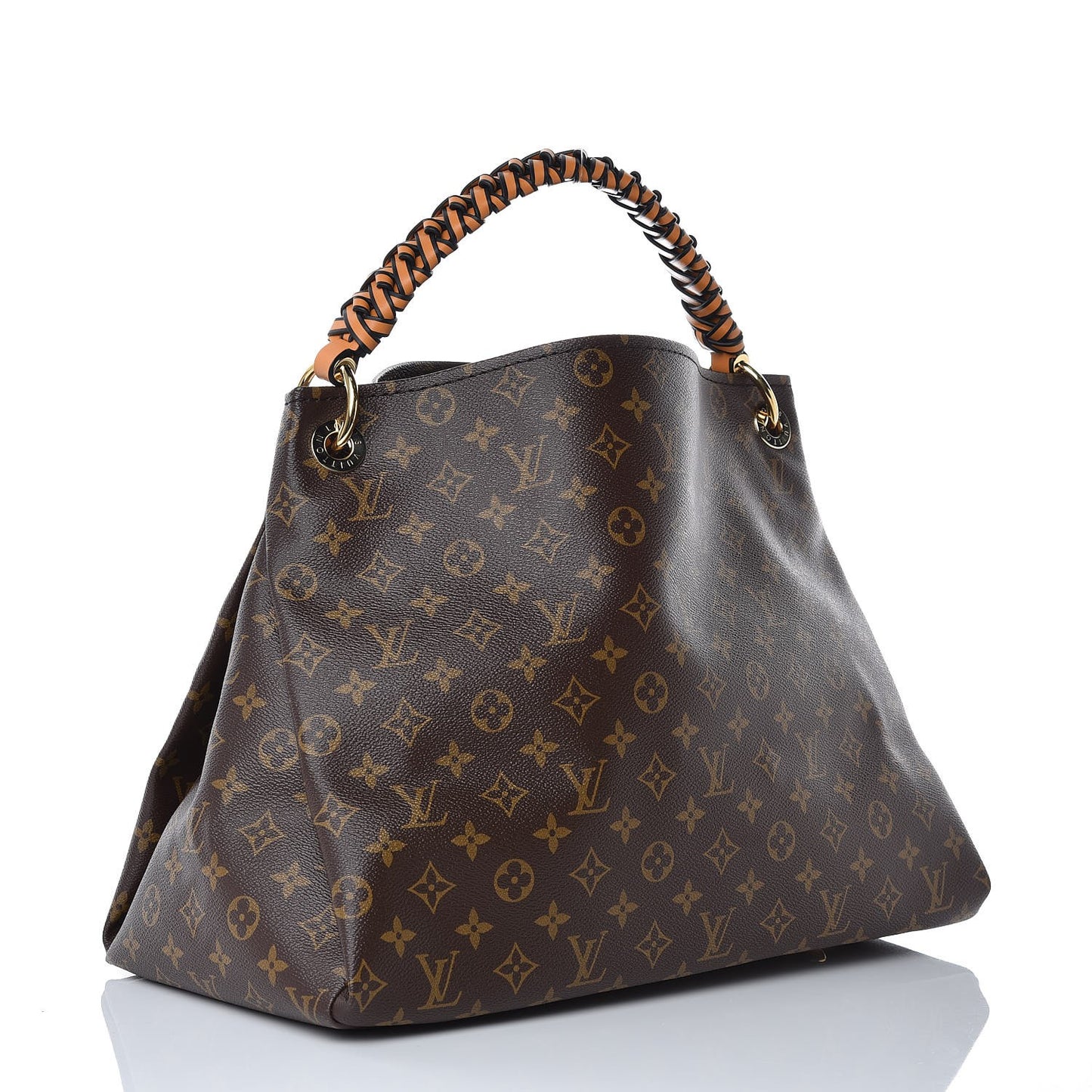 Monogram Braided Artsy MM Safran Imperial
