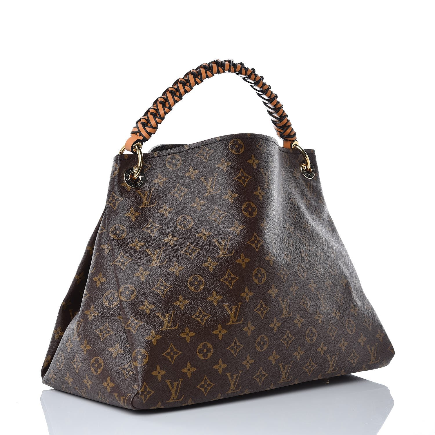 Louis Vuitton Monogram Braided Artsy MM Safran Imperial 3 of 7