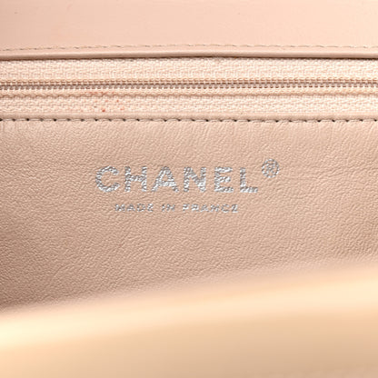 Chanel Patent Horizontal Quilted Jumbo Single Flap Pink 6 of 18