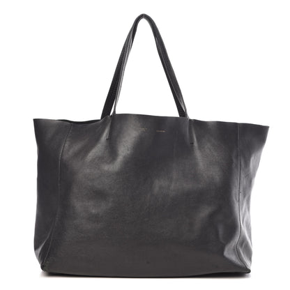 Celine Grained Calfskin Horizontal Cabas Black 1 of 18