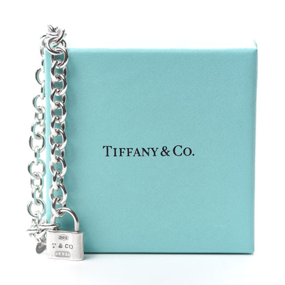 Tiffany Sterling Silver 1837 Lock Charm Bracelet 7 of 7