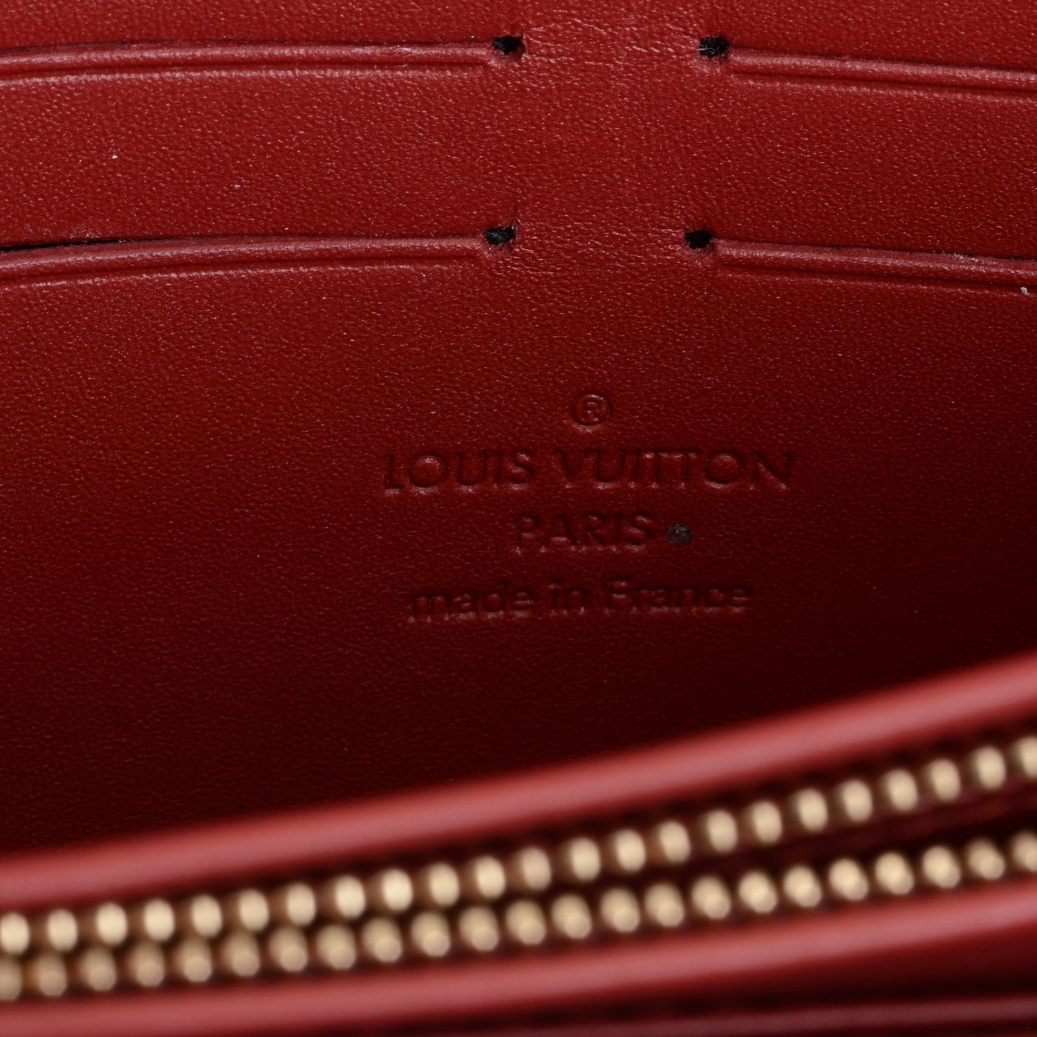 Louis Vuitton Suhali Le Favori Wallet Geranium Red 6 of 7