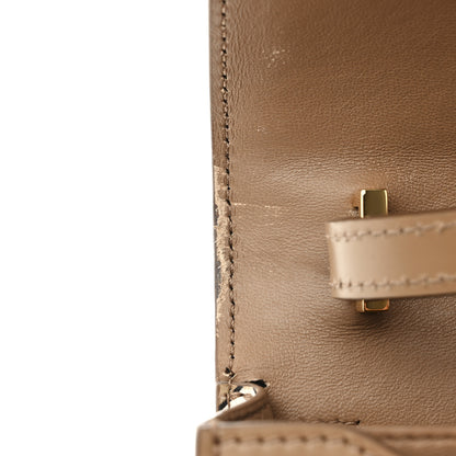 Burberry Calfskin Monogram Mini TB Bag Brown 14 of 14