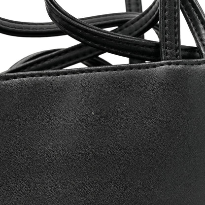 Telfar Vegan Leather Small Shopping Bag Black 12 of 12