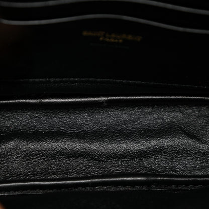 Saint Laurent Grain De Poudre Matelasse Monogram Mini Lou Camera Bag Eros Red 11 of 12