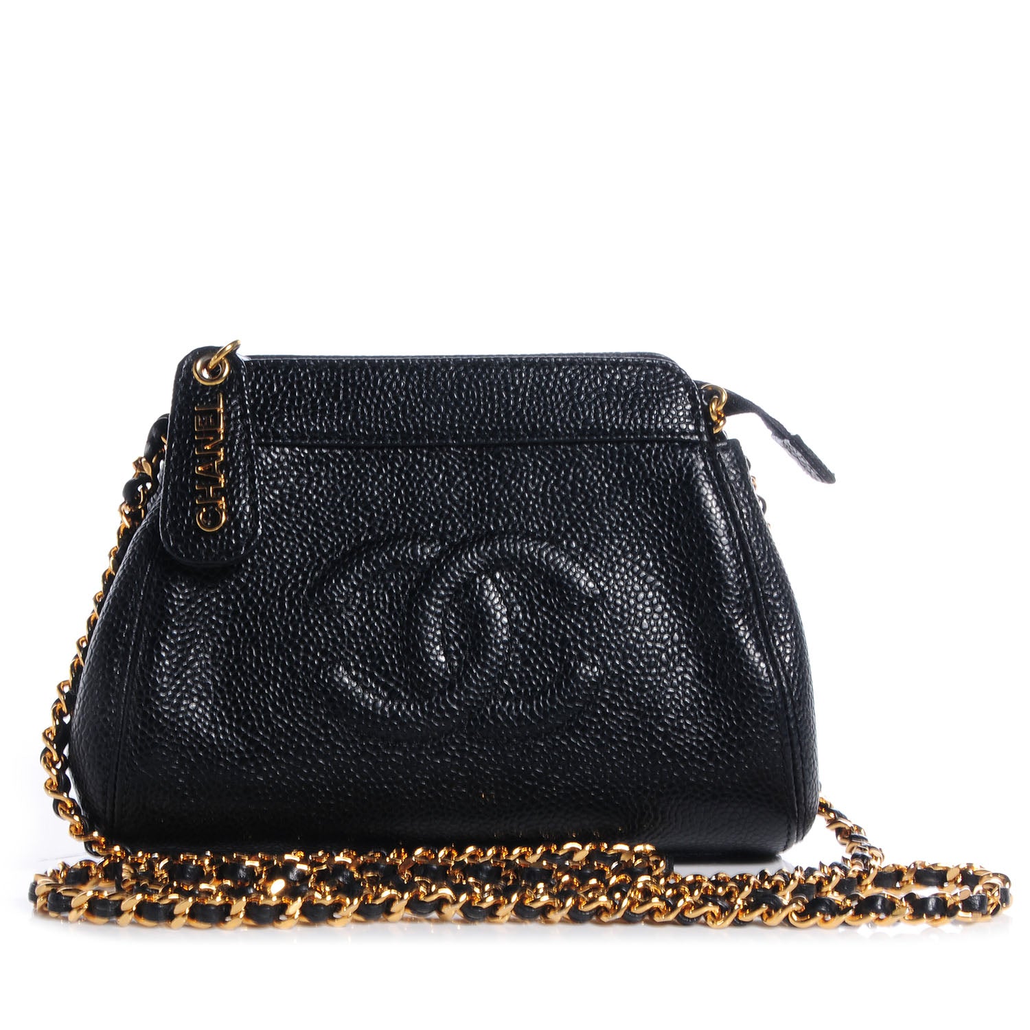 Chanel Caviar CC Shoulder Bag Black 1 of 7