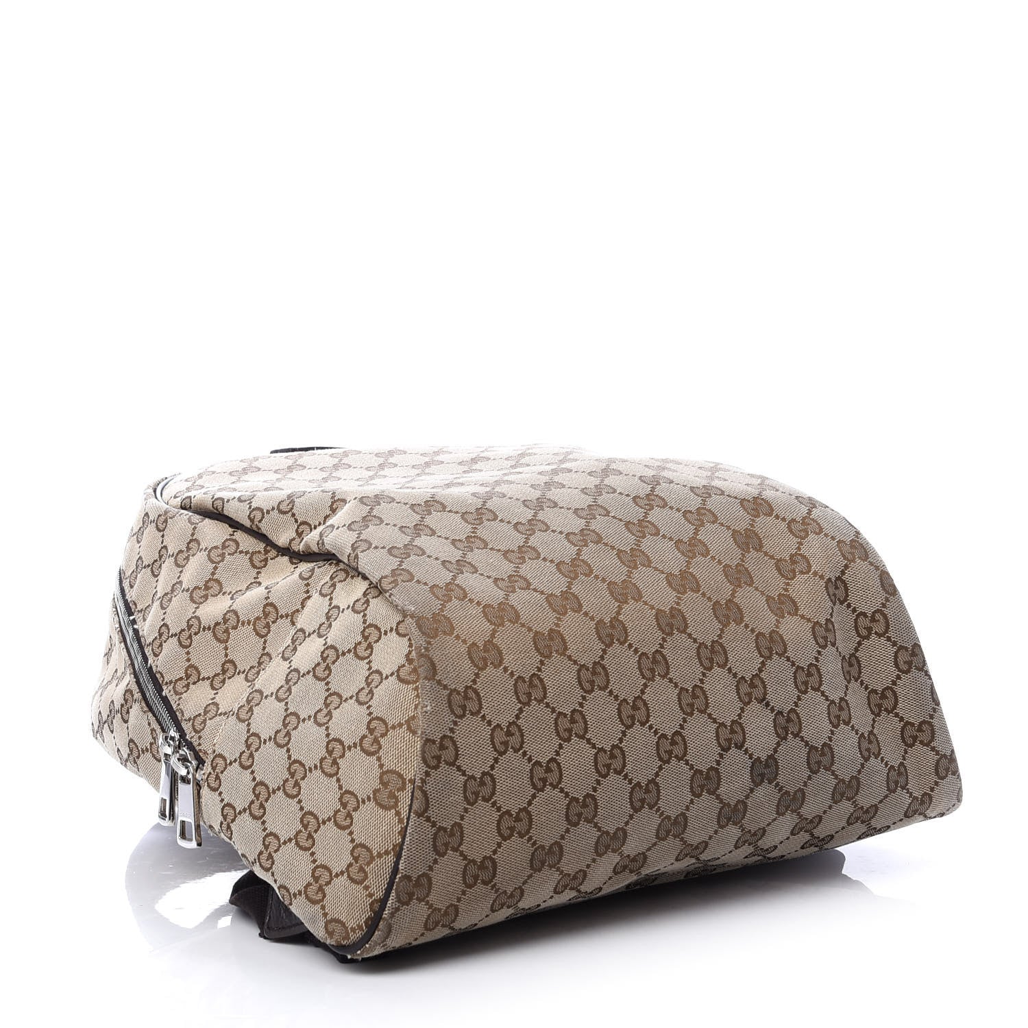 Gucci Monogram Travel Backpack Dark Brown 3 of 13