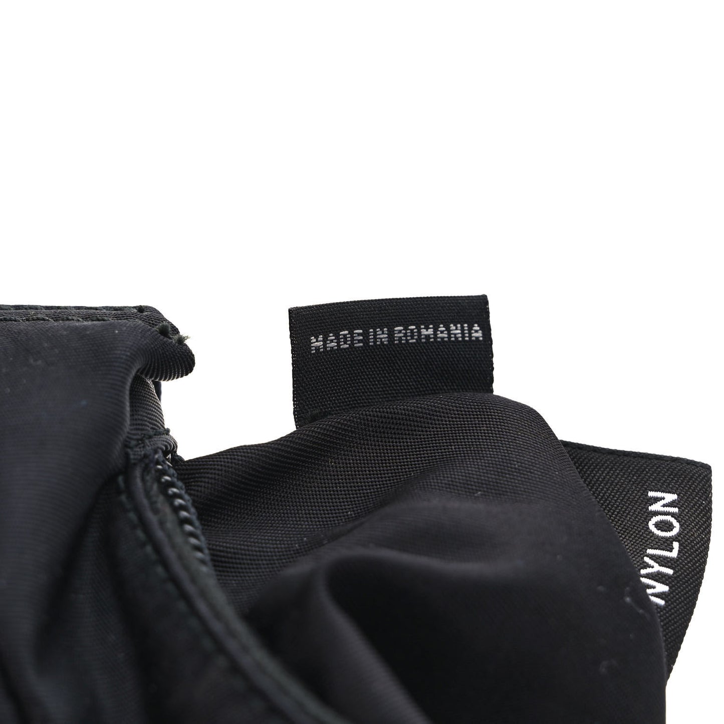 Tessuto Nylon Belt Bag Black