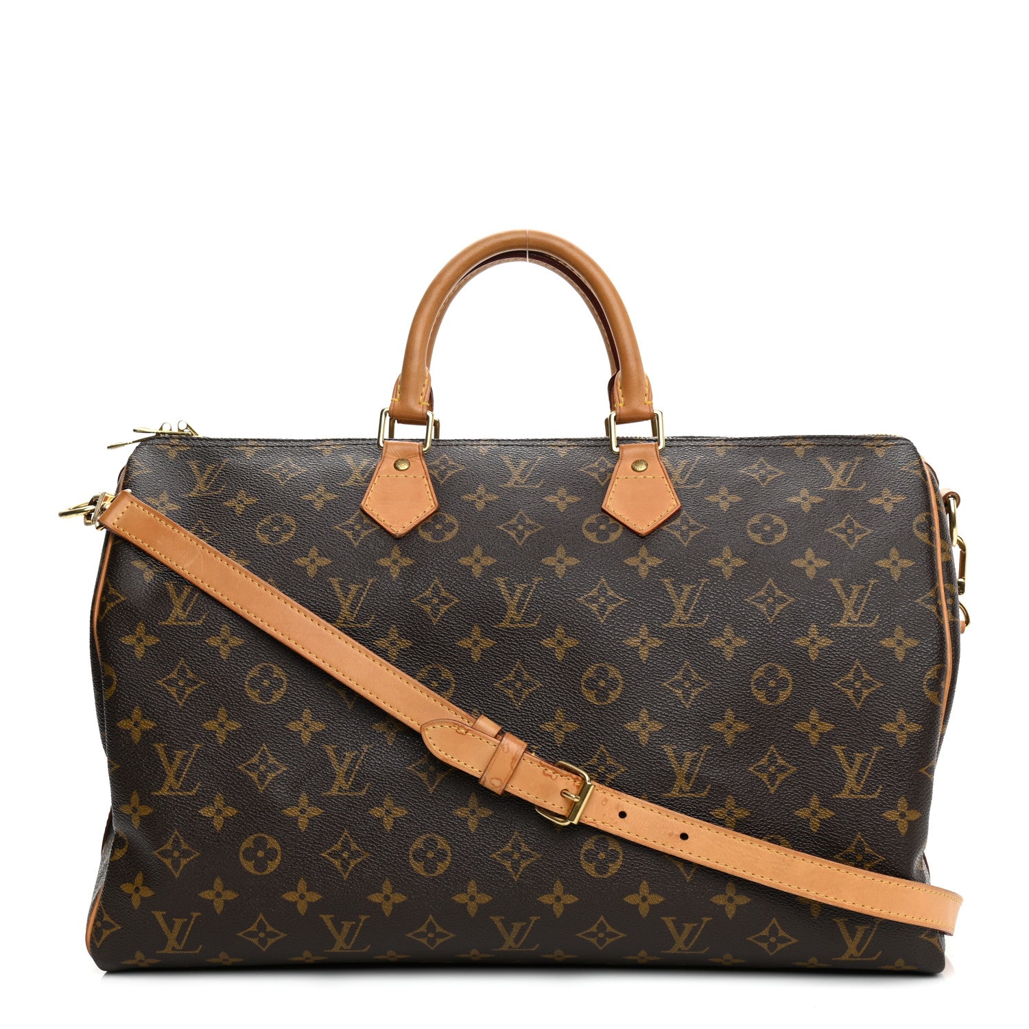 Louis Vuitton Monogram Speedy Bandouliere 40 1 of 11