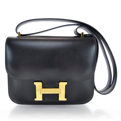 Hermes Box Constance 18 Black 1 of 5