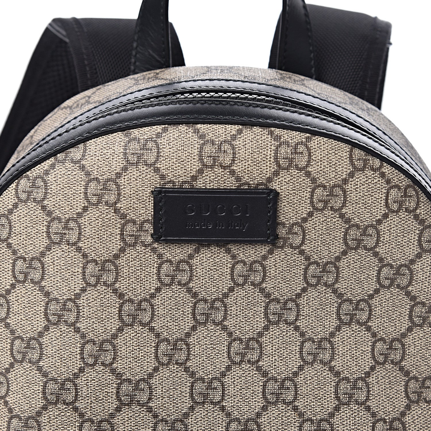 Gucci GG Supreme Monogram Small Eden Day Backpack Black 10 of 11