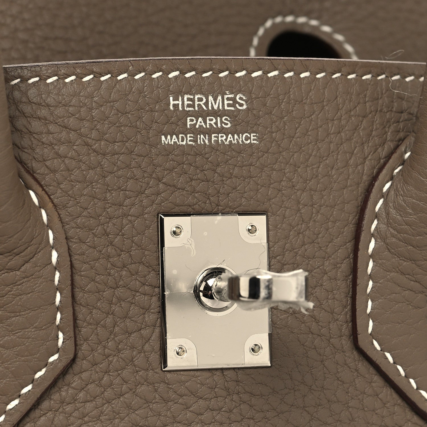 Hermes Togo Birkin 25 Etoupe 6 of 13
