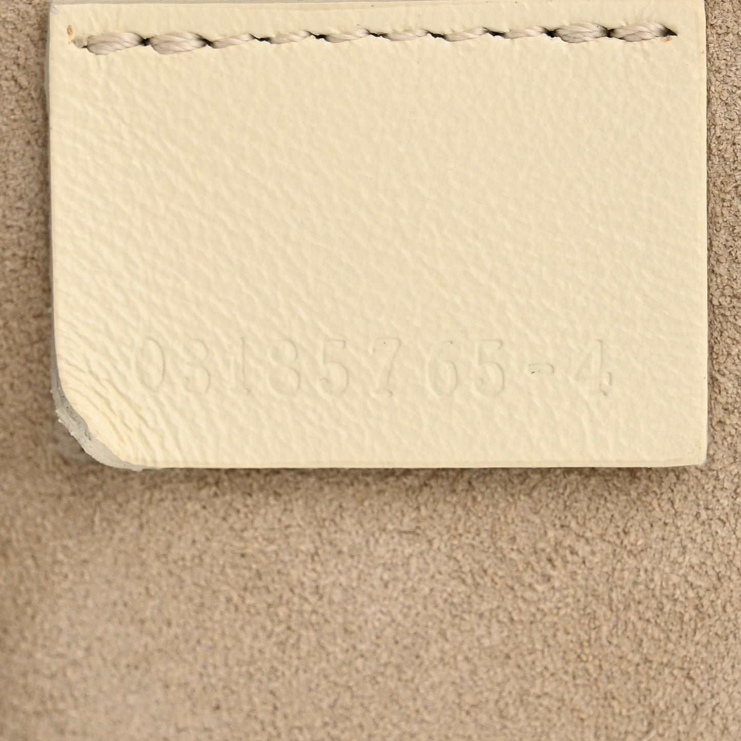 Calfskin Quilted Mini Drew Bijou Shoulder Bag Natural White Pearl Beige