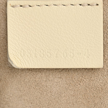Chloe Calfskin Quilted Mini Drew Bijou Shoulder Bag Natural White Pearl Beige 7 of 10