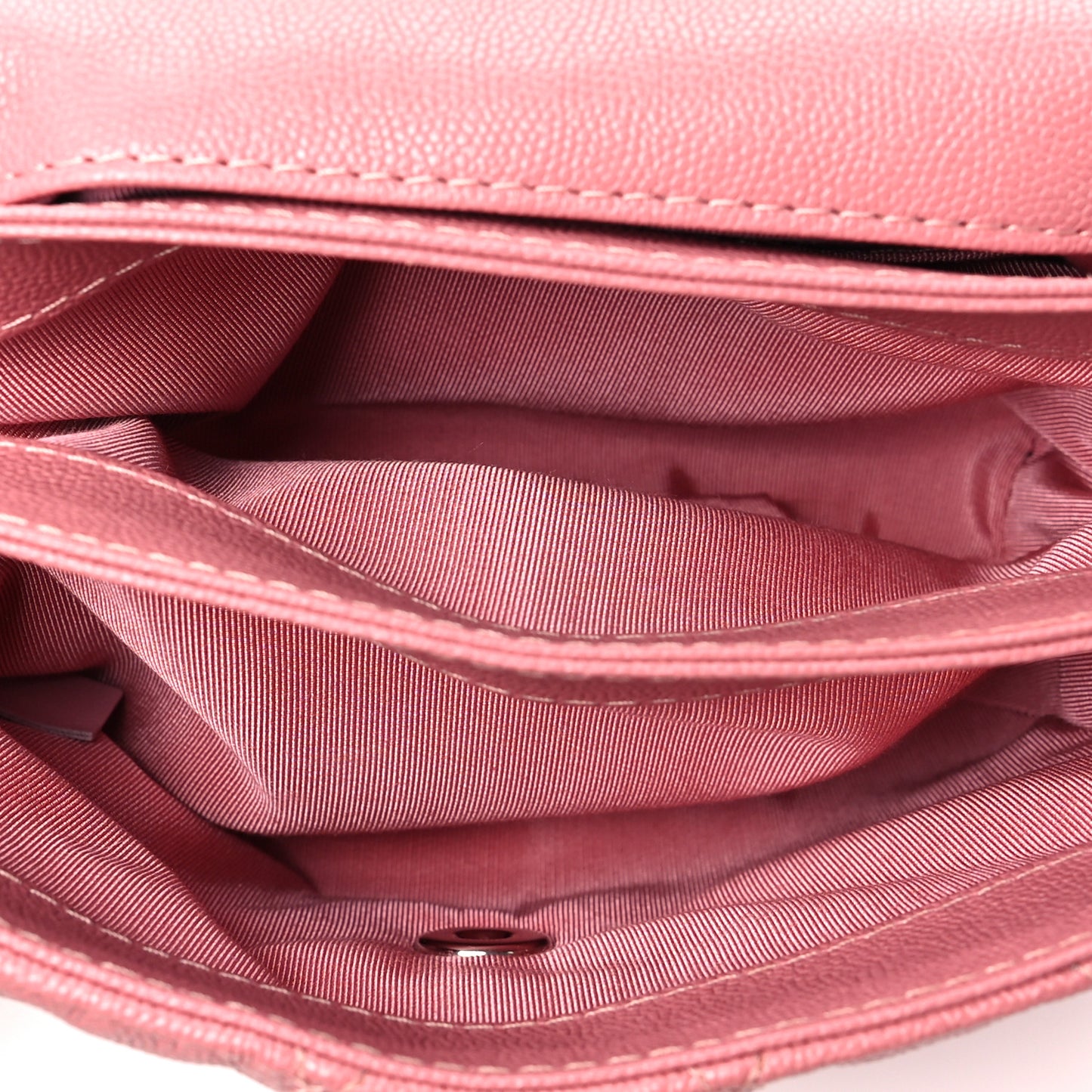 Caviar Quilted Small Urban Companion Flap Pink
