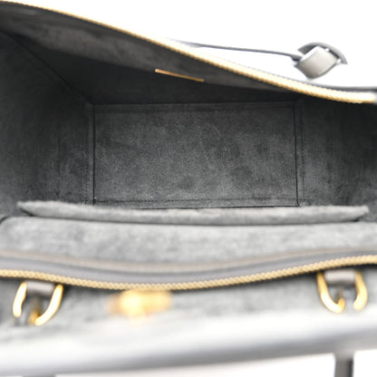 Celine Baby Grained Calfskin Micro Belt Bag Grey 5 of 12