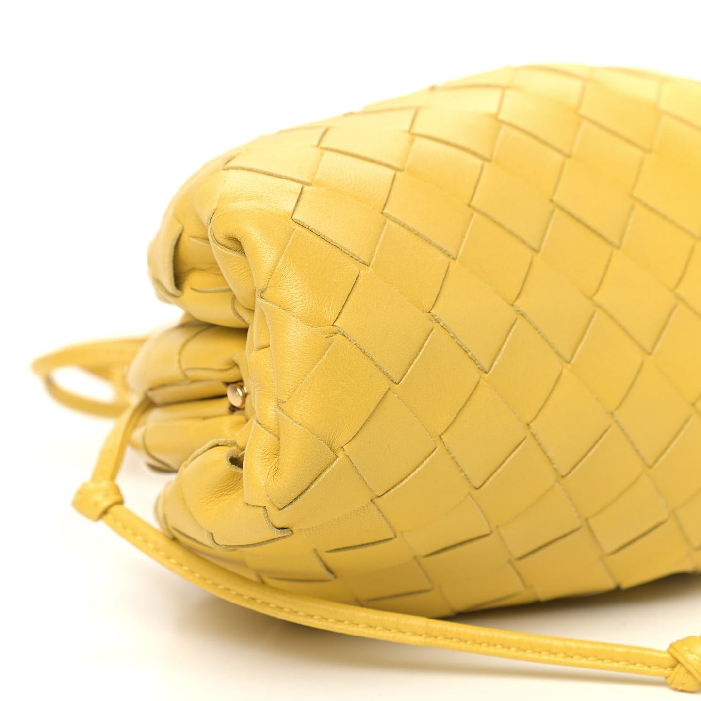 Nappa Intrecciato The Mini Pouch Buttercup