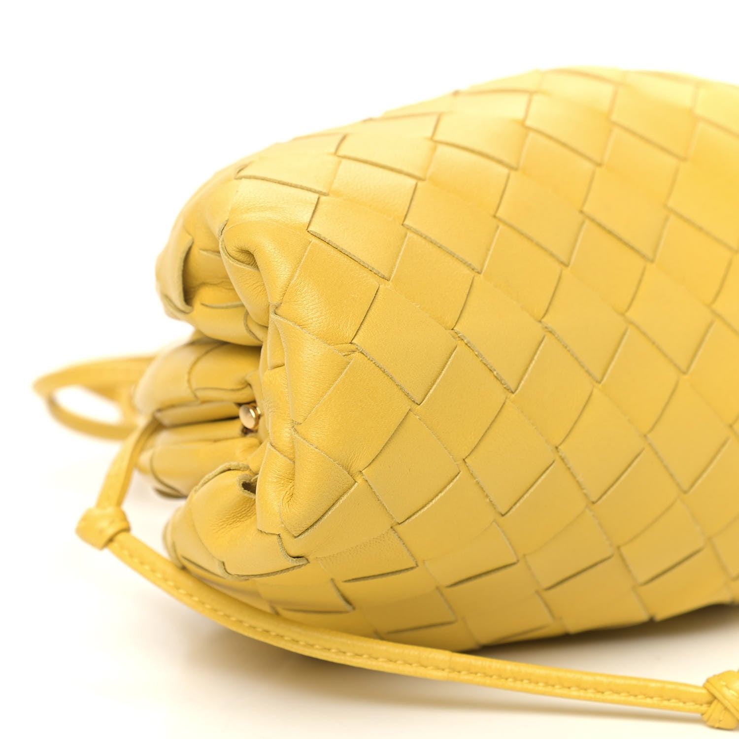 Bottega Veneta Nappa Intrecciato The Mini Pouch Buttercup 7 of 8