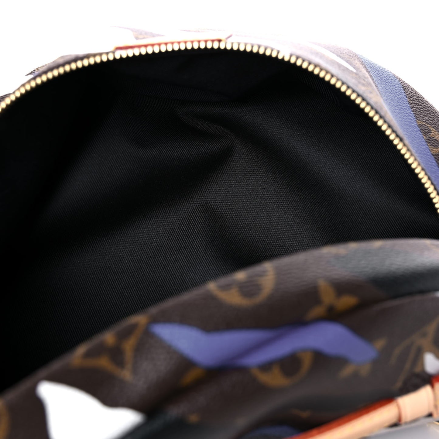 X LOL Monogram Bumbag Blue Silver