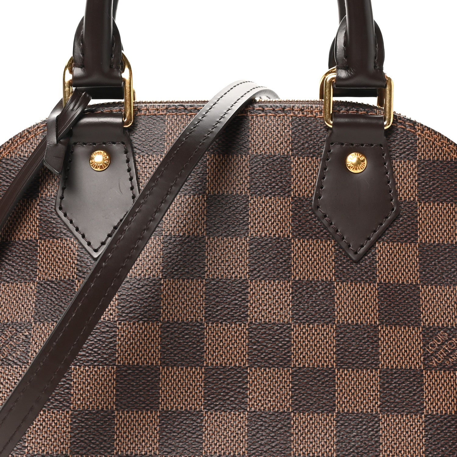 Louis Vuitton Damier Ebene Alma BB 7 of 9