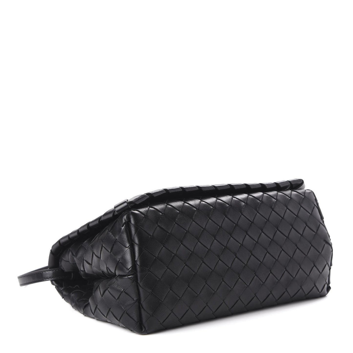Nappa Intrecciato Crossbody Black