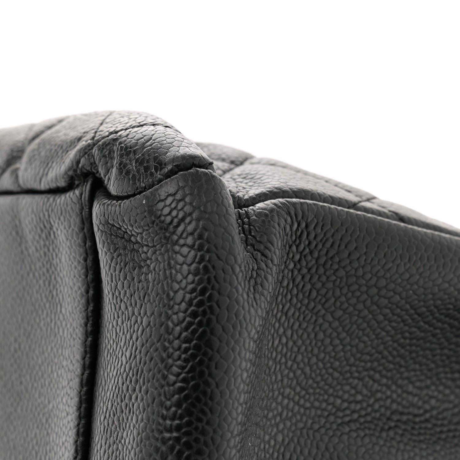 Chanel Caviar Quilted Grand Shopping Tote GST Black 11 of 12