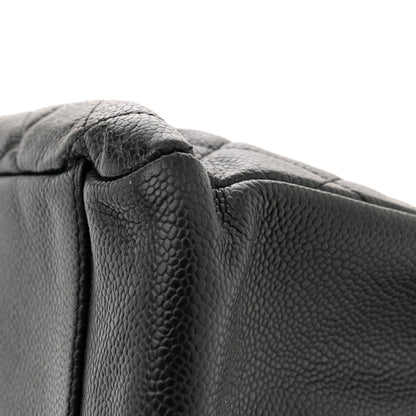 Chanel Caviar Quilted Grand Shopping Tote GST Black 11 of 12