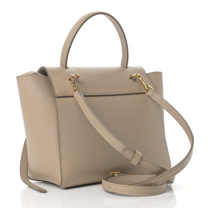 Celine Grained Calfskin Nano Belt Bag Light Taupe 3 of 12