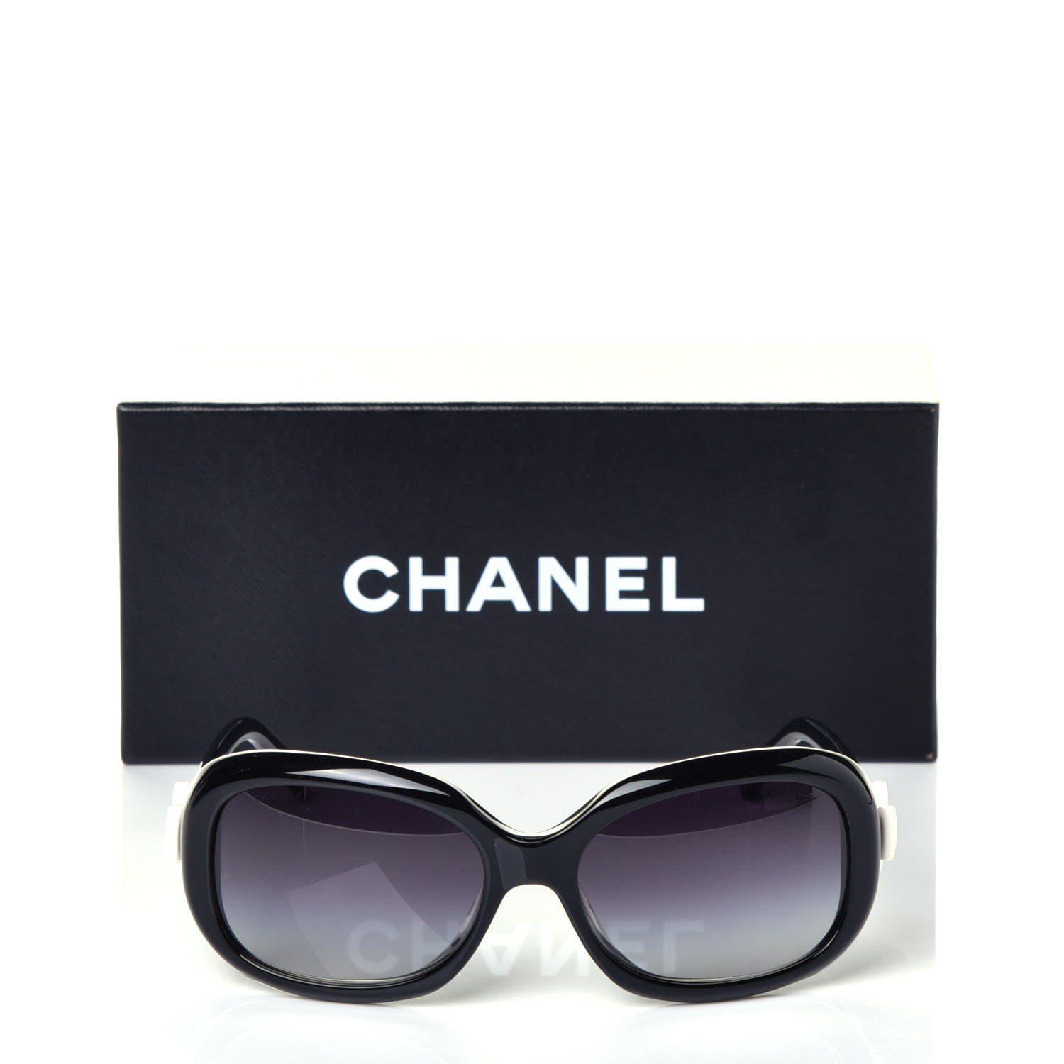 Chanel CC Bow Sunglasses 5170 Black 7 of 7
