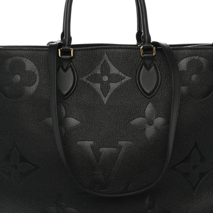 Louis Vuitton Empreinte Monogram Giant Onthego GM Black 7 of 9