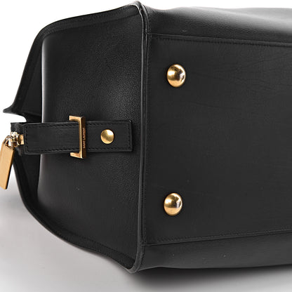 Saint Laurent Calfskin Medium Classic Y Cabas Black 10 of 12