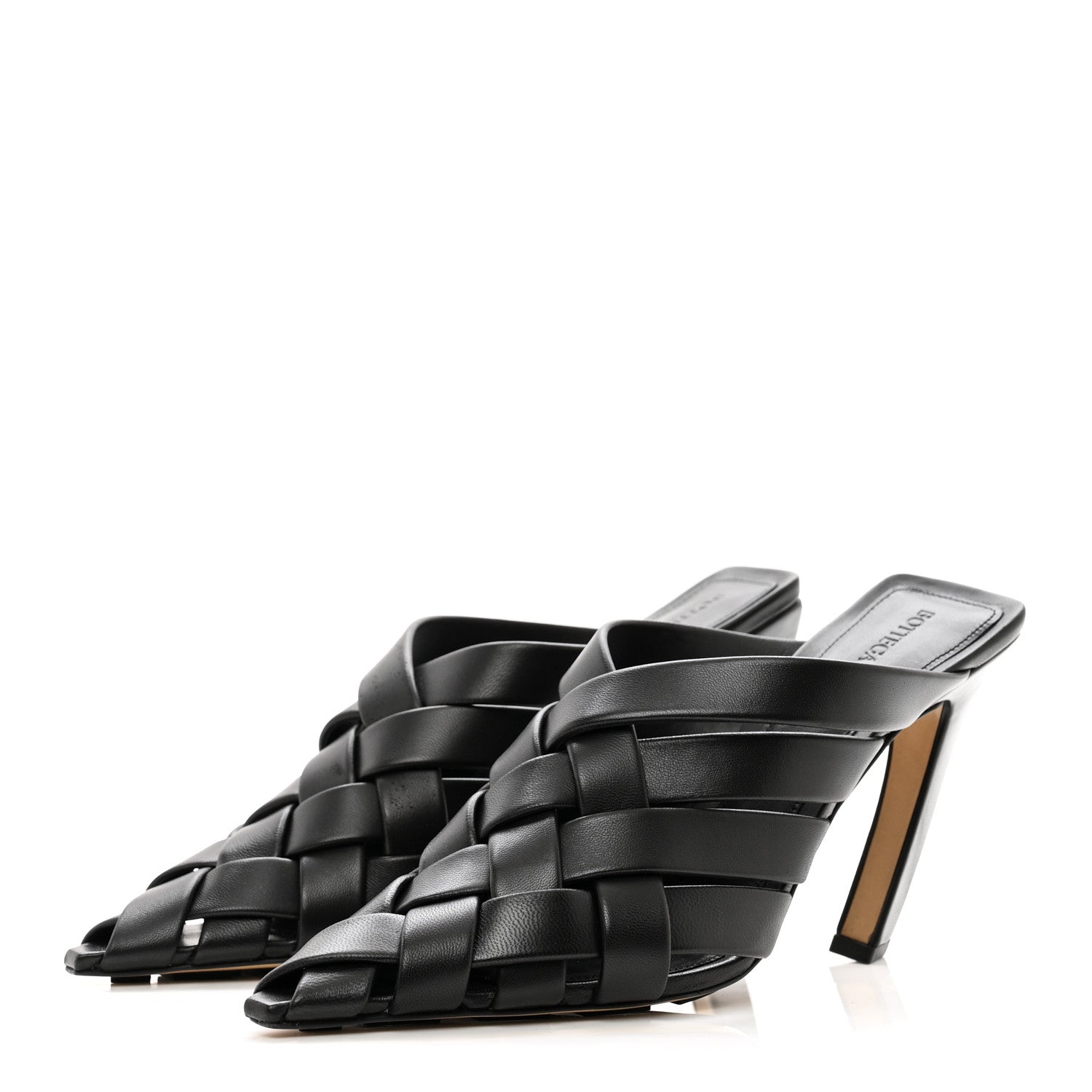 Bottega Veneta Lagoon Nappa Alfie Pumps 36 Black 3 of 8