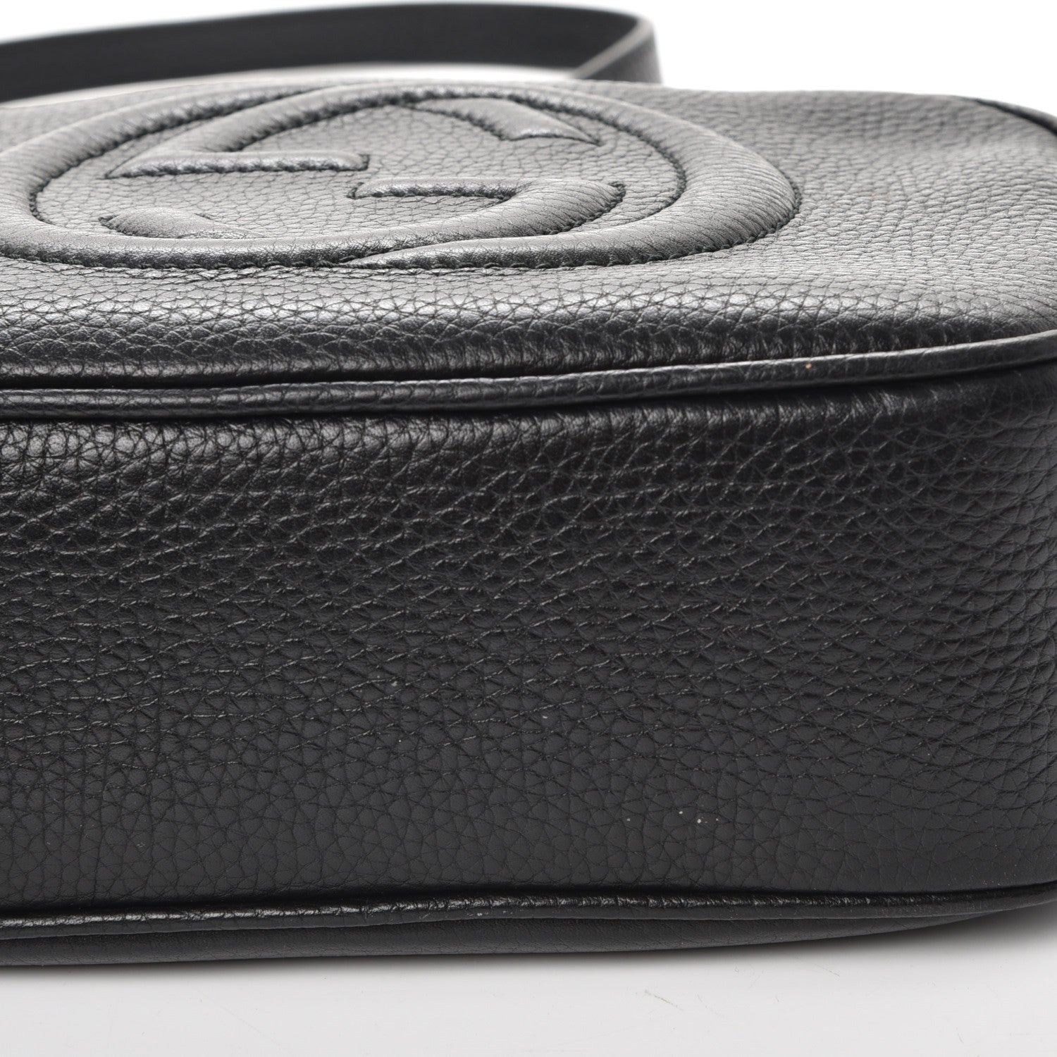 Gucci Pebbled Calfskin Small Soho Disco Bag Black 10 of 10
