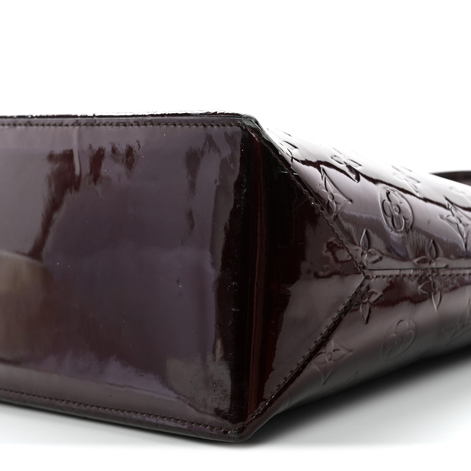 Louis Vuitton Vernis Wilshire MM Rouge Fauviste 9 of 13